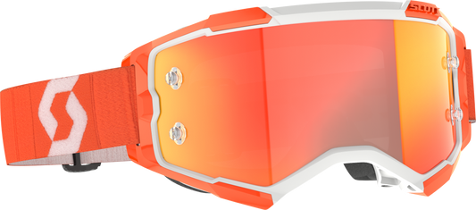 SCOTT Fury Goggle Orange with Orange Chrome Lens – Offroad Eyewear