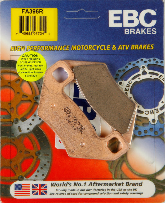 EBC FA395R Brake Pads for Arctic Cat ATV and UTV Models