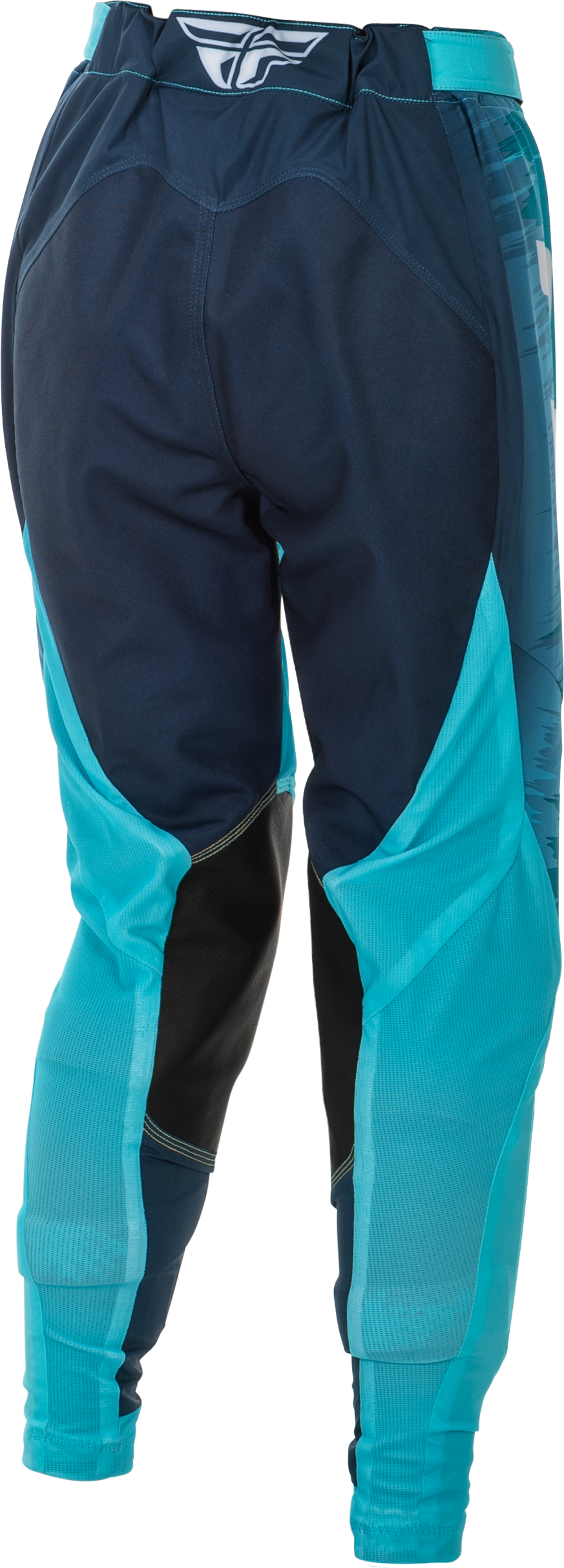 Fly Racing Women's Lite Offroad Pants in Aqua/Navy/White Size US 05/06
