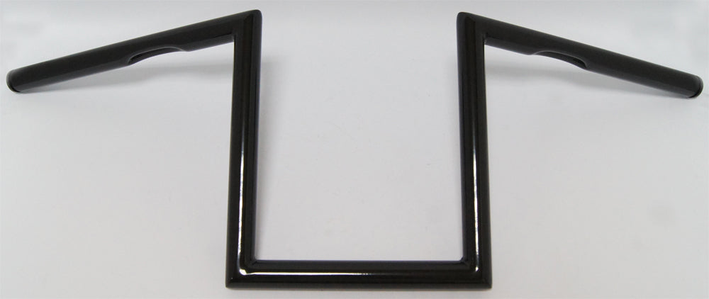 HardDrive 21-234GB 1-Inch Dimpled Z Bar Handlebars for Harley Davidson Dyna & Road King
