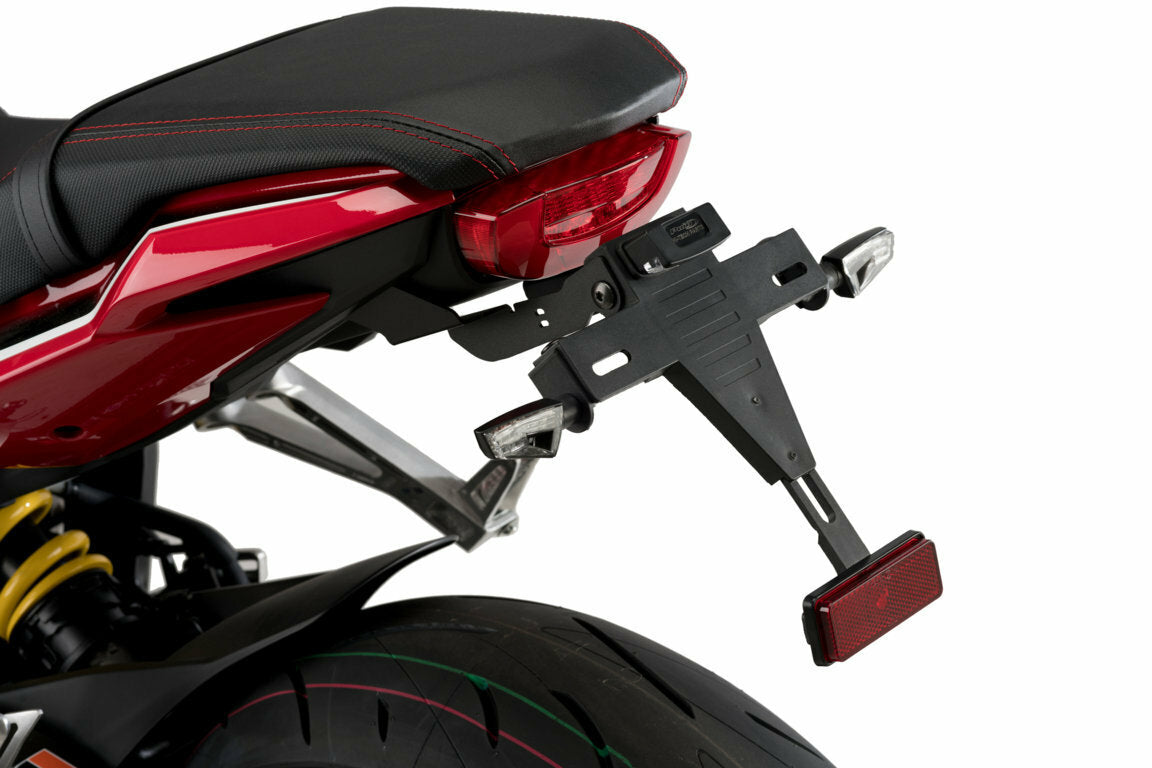 PUIG Fender Eliminator Kit for Honda CBR650R and CBR650RA ABS in Black