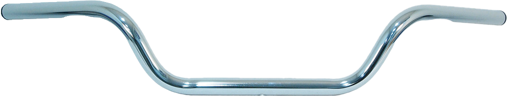 FIRE POWER 1-Inch Low Buckhorn Handlebars for Street Bikes