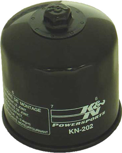 K&N KN-202 Synthetic Media Oil Filter for Honda and Cruiser Motorcycles