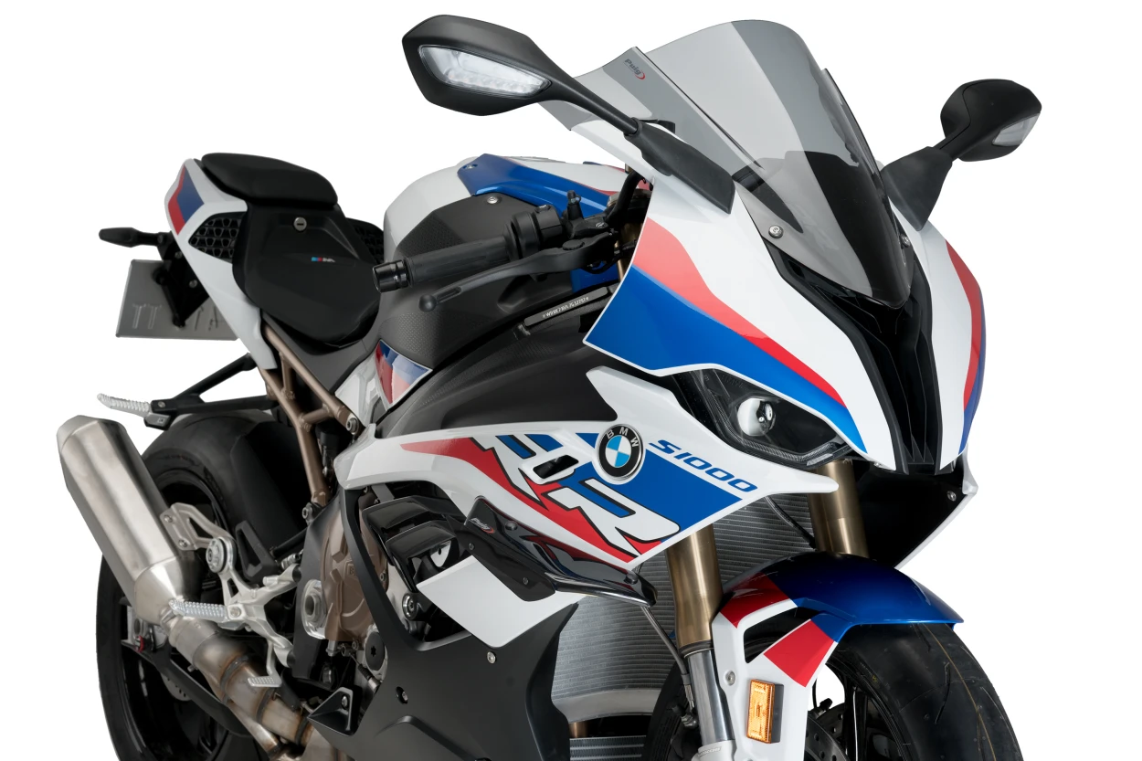 PUIG Sport Side Spoilers Black for BMW – Aerodynamic Motorcycle Body Accessories