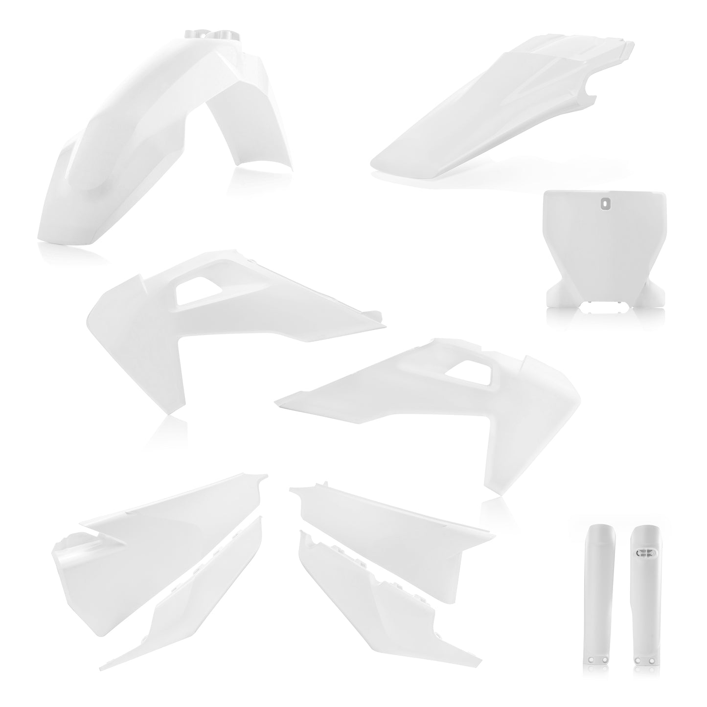 ACERBIS Full Plastic Kit White for Husqvarna FC 450 Rockstar Edition (2019-2021)
