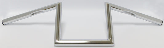 HardDrive 21-231 Dimpled 8-Inch Chrome Handlebars for Harley Davidson FLH and Dyna Models