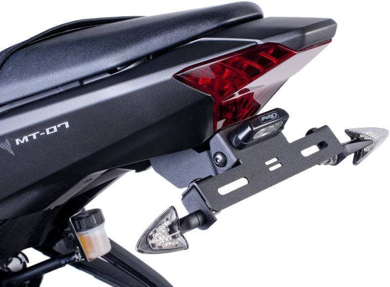 PUIG Fender Eliminator Kit for Yamaha MT-07 (2015-2023) - Black