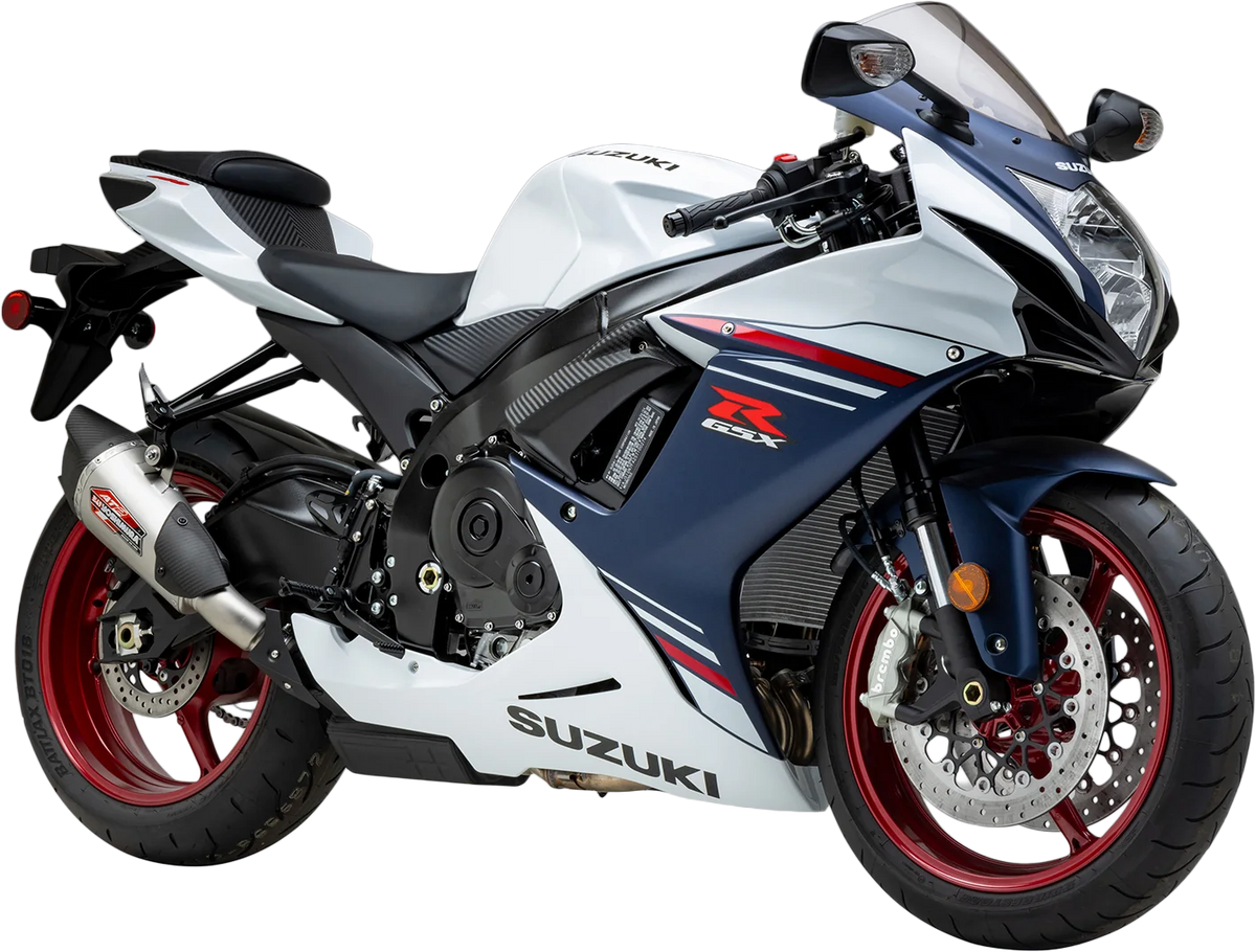 Yoshimura Exhaust Street At2 Slip-On Muffler for Motorcycles - Part Number 11750BP521