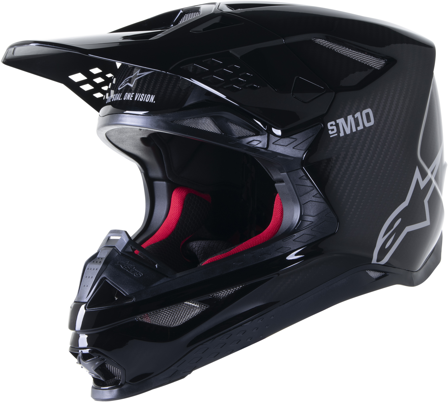 Alpinestars Supertech S M10 Off-Road Helmet Black/Carbon X-Large