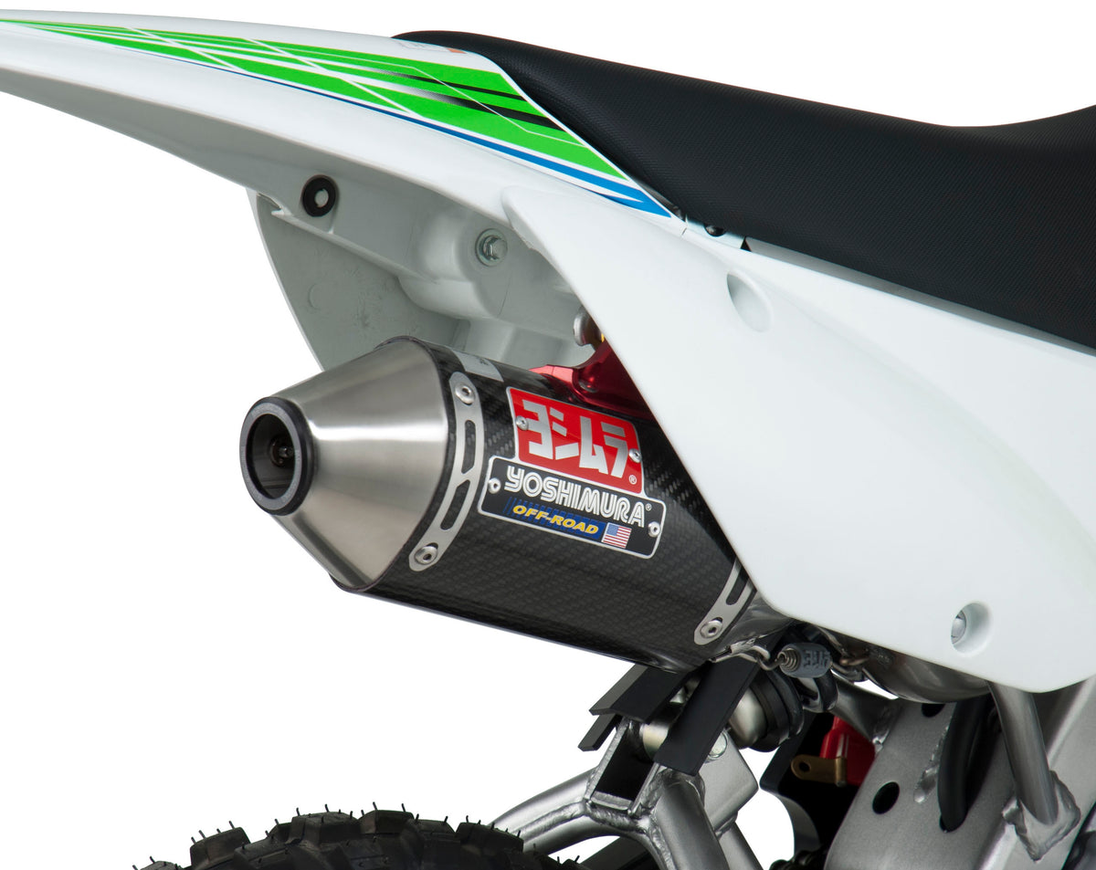 Yoshimura RS-2 Full Exhaust System for Kawasaki KLX110 - Performance Offroad Motorcycle Upgrade