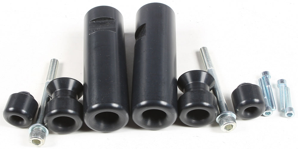 Shogun Motorsports Complete Slider Kit for Yamaha YZF-R3 - Black