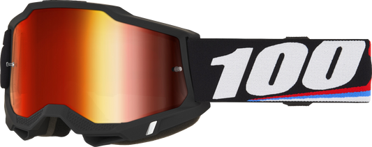 100 Percent Accuri 2 Goggle with Red Mirror Lens - Offroad Eyewear