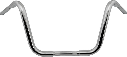 HardDrive 096471 1.25 Inch Ape Hanger Handlebars with Chrome Finish for Harley-Davidson Models