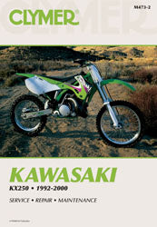 CLYMER Kawasaki KX250 Repair Manual - Model Years 1992-2000