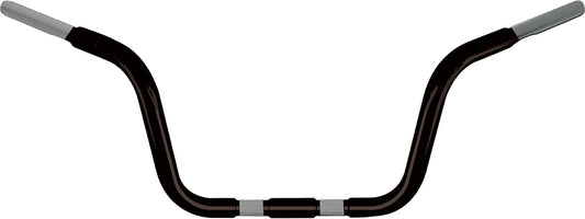 Wild 1 Chubby 9.5-Inch Springr Ape Hanger Handlebars in Satin Black for Harley Davidson