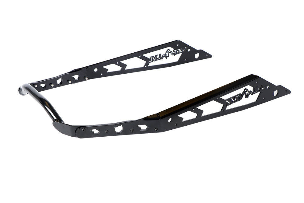 PRO ARMOR NXT Level Rear Bumper for Polaris 2022 RMK Khaos Matryx Slash 146 - Flat Black