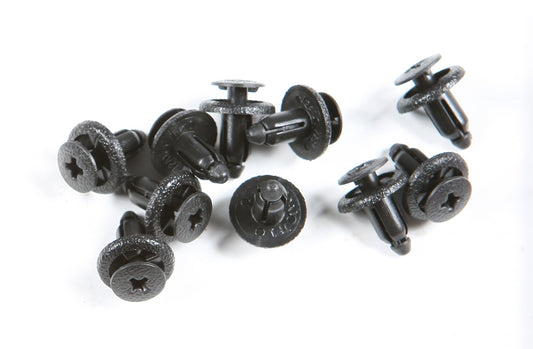 SP1 Plastic Push Rivet Fender Clips 10-Pack for Powerport Units