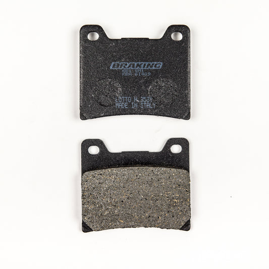 BRAKING Part Number 661SM1 Semi Metallic Brake Pad Set for Yamaha XVS11 V-Star 1100 Custom