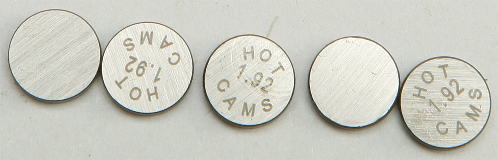 Hot Cams Valve Shims 8.90x1.92mm 5-Piece Pack for Street Engine Applications