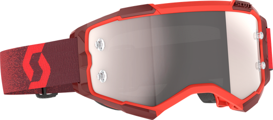SCOTT Fury Goggle Offroad Eyewear with Silver Chrome Lens and NoFog™ Treatment