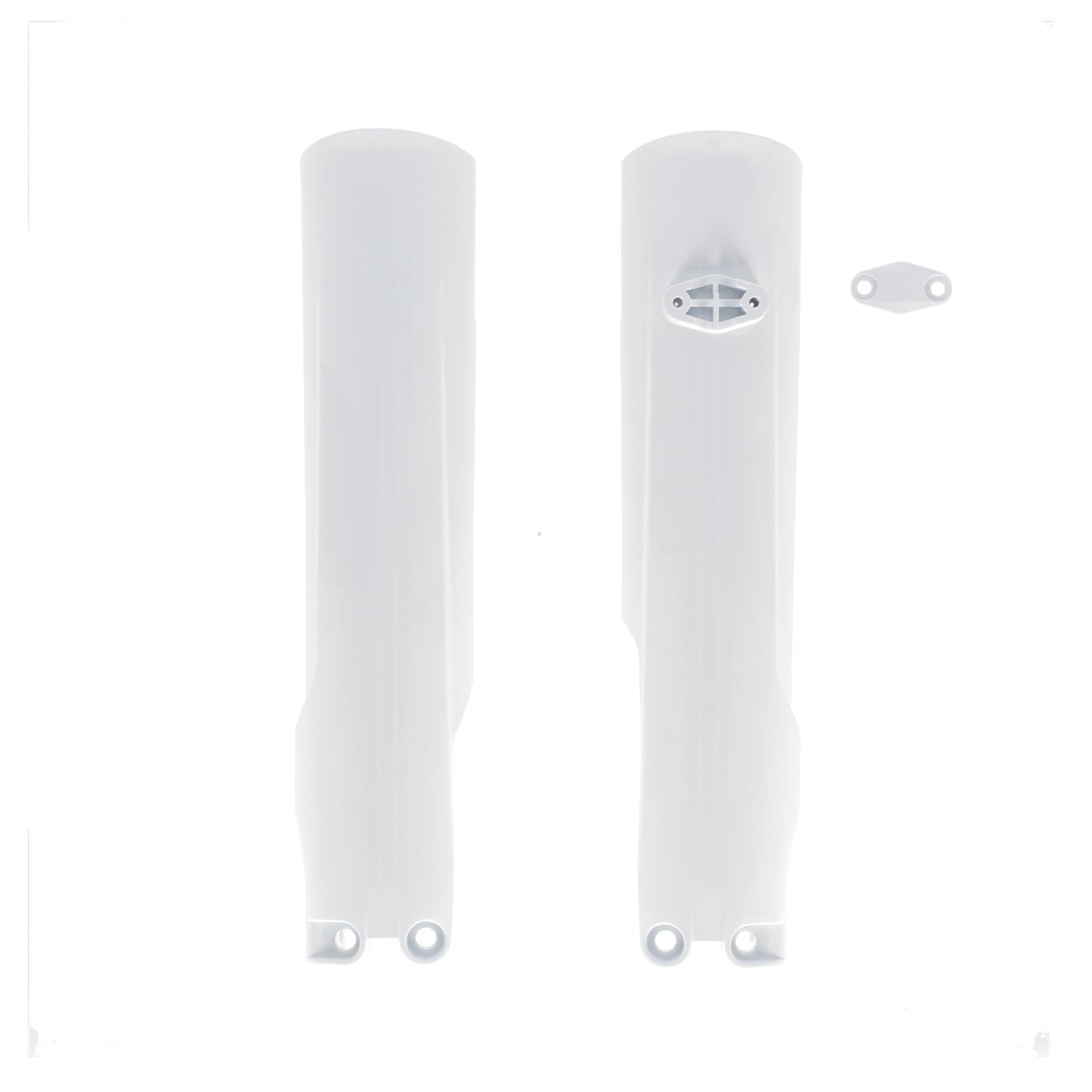 ACERBIS Lower Fork Cover Set for KTM — White, Part #2976260002