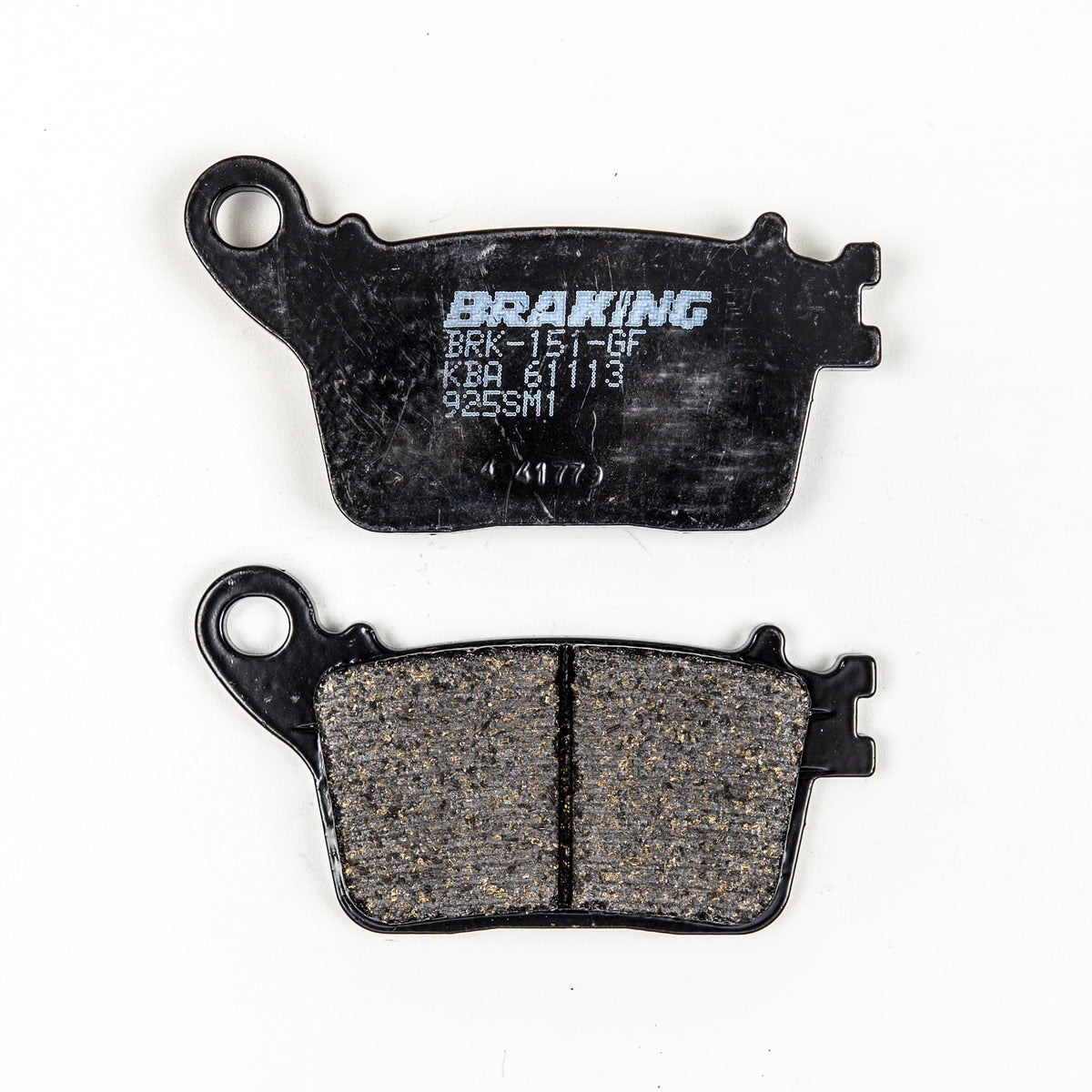 BRAKING Part Number 925SM1 Semi Metallic Brake Pad Set for Honda CBR1000RR and Yamaha YZF-R1M