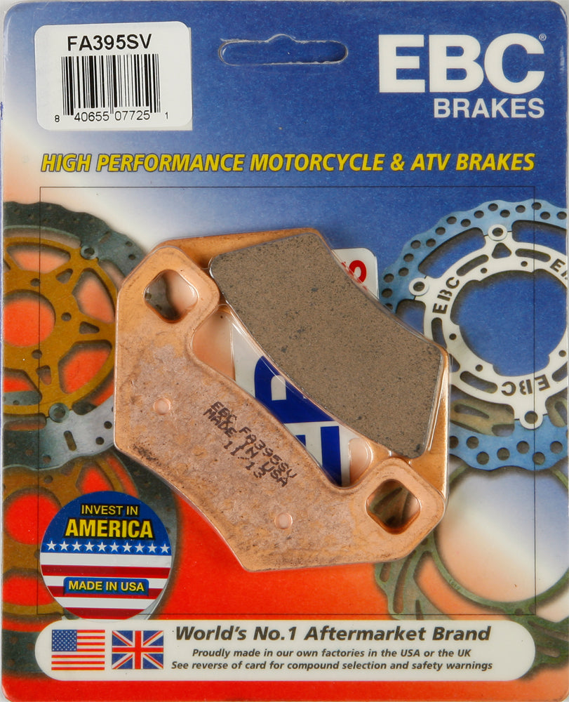 EBC FA395SV Severe Duty Brake Pads for Arctic Cat ATV/UTV Models