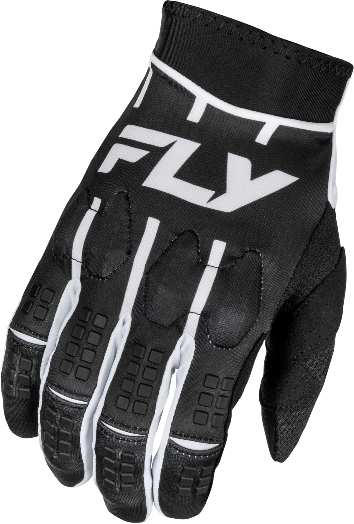 Fly Racing Evolution DST Offroad MX Gloves - Black/White, Small