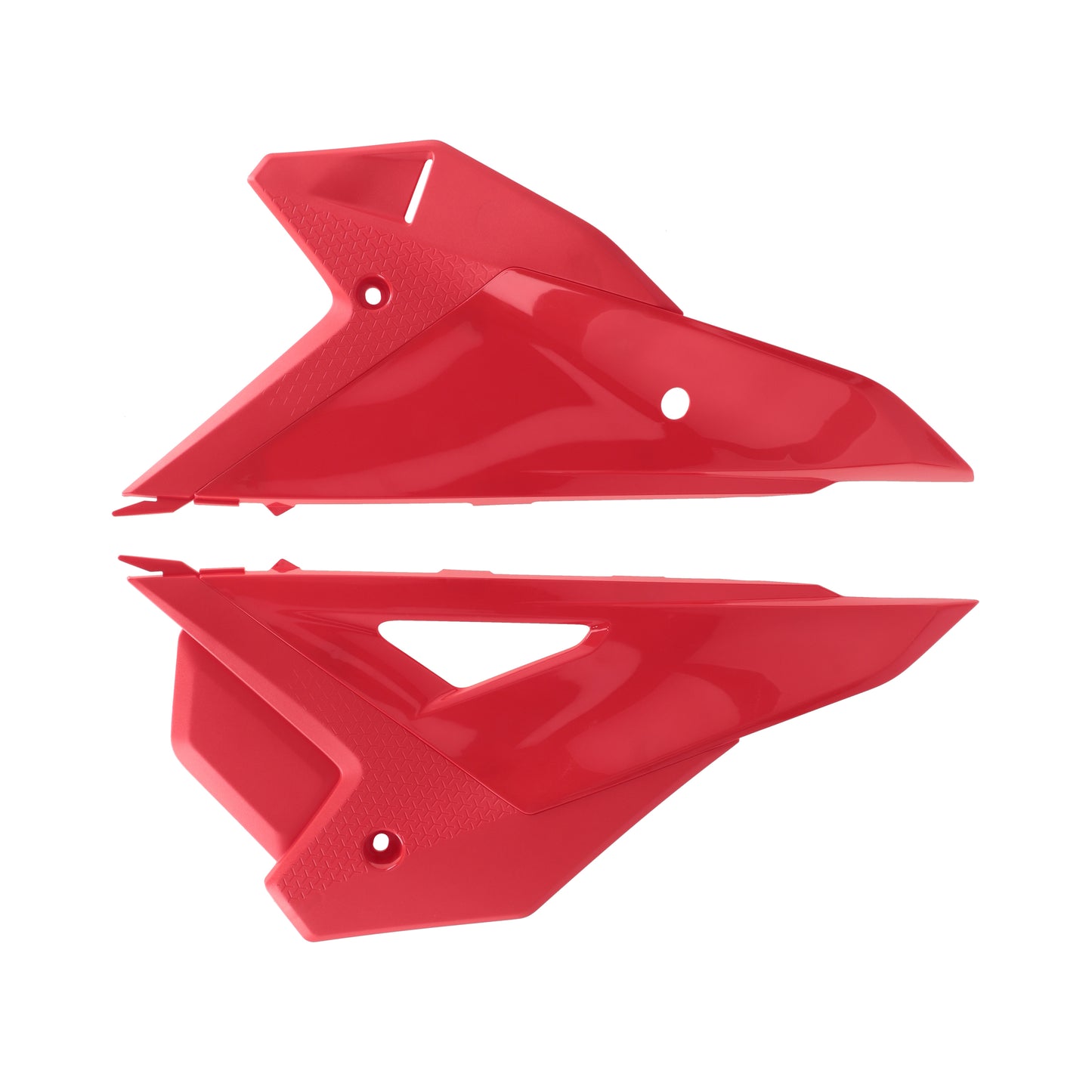 Acerbis CRF Red Upper and Lower Side Panels for Offroad Motorcycles