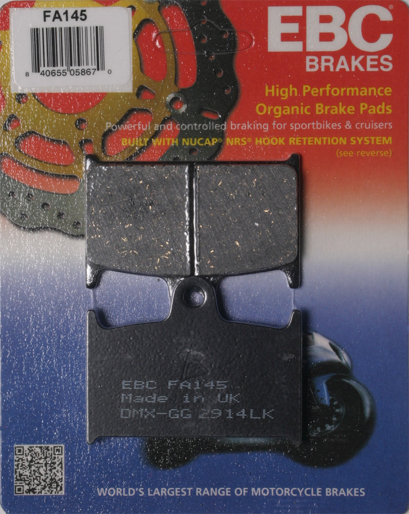 EBC FA145 Brake Pads for Suzuki GSX-R and GSF1200S Bandit Models