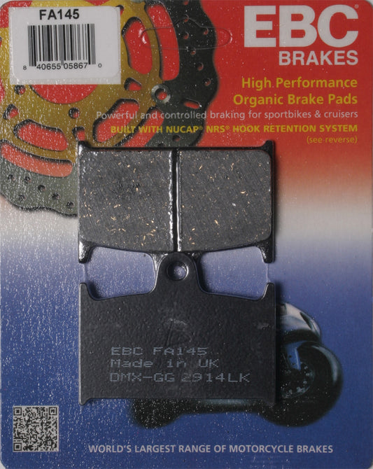 EBC FA145 Brake Pads for Suzuki GSX-R and GSF1200S Bandit Models