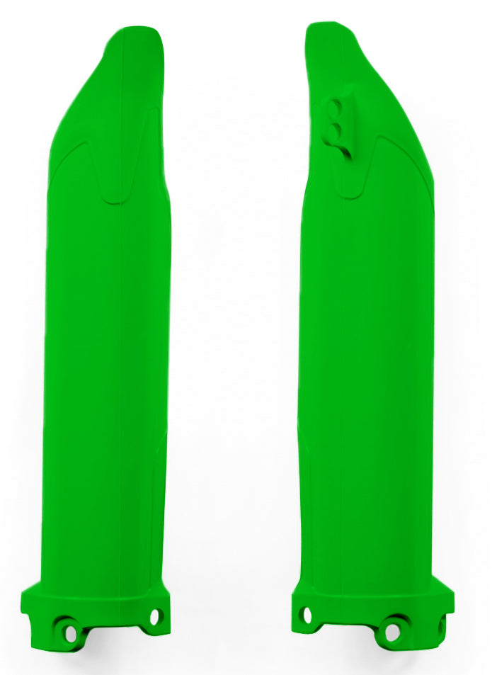 ACERBIS Fork Guard Green for Kawasaki KX250F and KX450F — Front Offroad Replacement Body Part