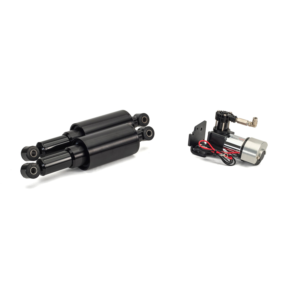 Arnott Air Shocks SmoothRide Series Black for Harley Davidson Dyna 1991-2007 – Adjustable Suspension Kit with Remote Control and Air Spring Technology