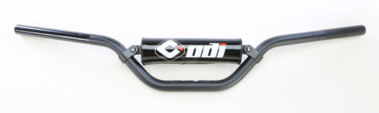 ODI 7/8 Inch Handlebar Black - Durable Aluminum Offroad Handlebars with Support Cross Brace and Bar Pad