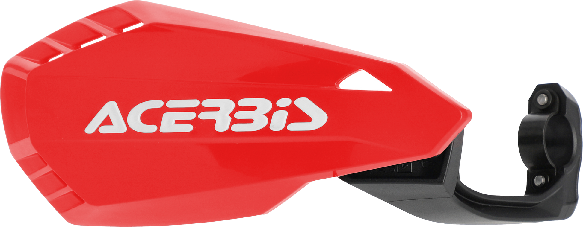 ACERBIS Firstmoto MX Mini Shield Handguard – Red Offroad Motorcycle Handguards with Adjustable Fit