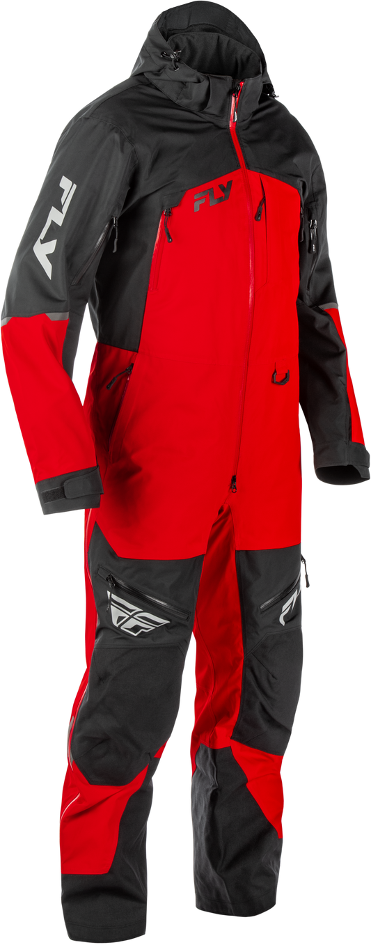 Fly Racing Incline Monosuit for Snow Sports - Small, Red/Black