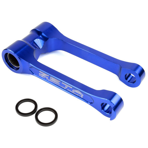 ZETA Lowering Link for Yamaha WR250F & WR450F – Blue, Part Number ZE56-05636