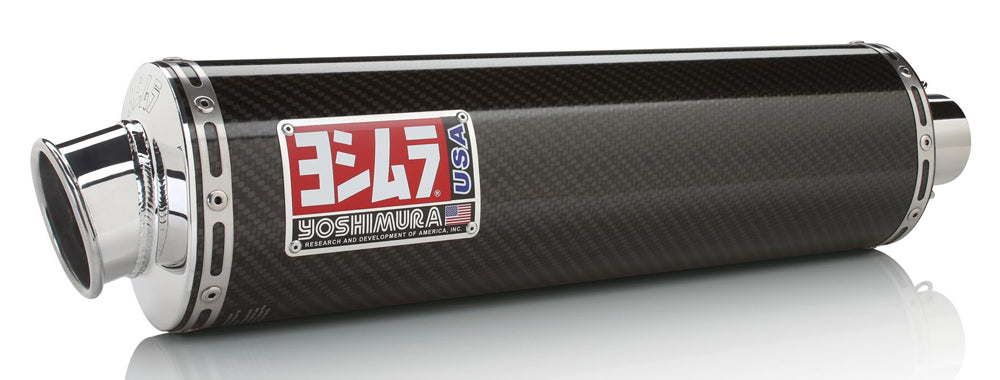 YOSHIMURA RS-3 Slip-On Muffler for Suzuki GSX-R1300 Hayabusa - Stainless Steel