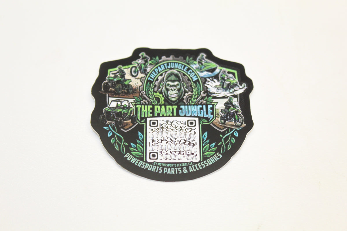 THE PART JUNGLE STICKER - Black