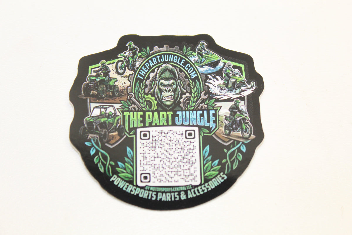 THE PART JUNGLE STICKER - Black