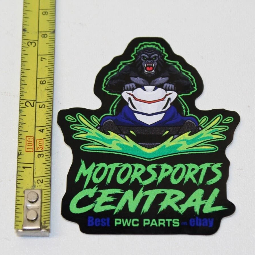 Motorsports Central Sticker - Black
