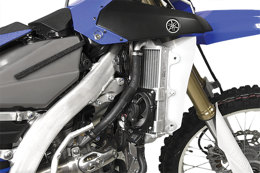 Trail Tech Yamaha Digital Fan Kit Part 732-FN9 – Temperature Switching Cooling Fan for Yamaha Offroad Models