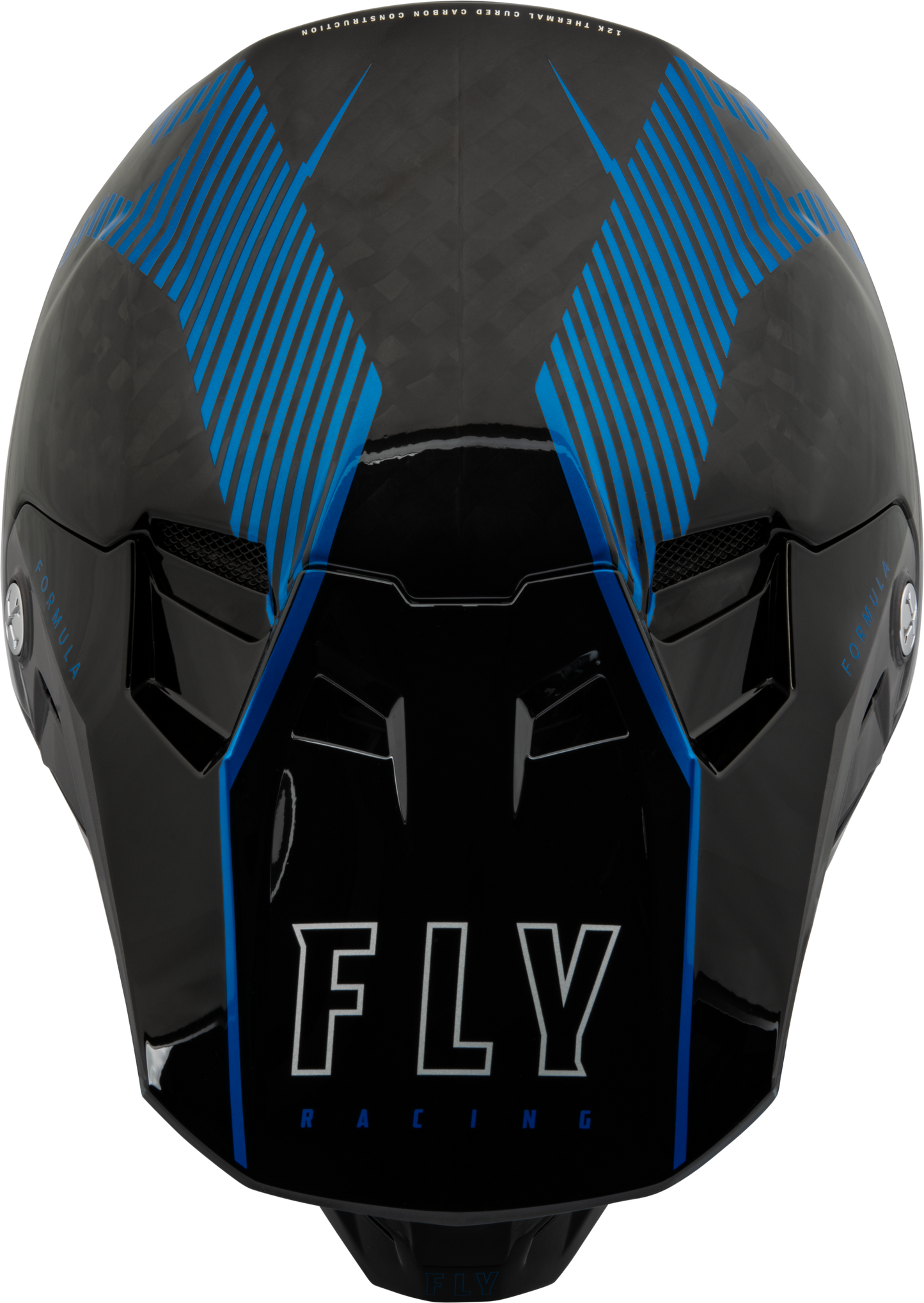 Fly Racing Formula Carbon Tracer Helmet Blue/Black X-Small – Off-Road Motorcycle Helmet with Advanced Impact Protection