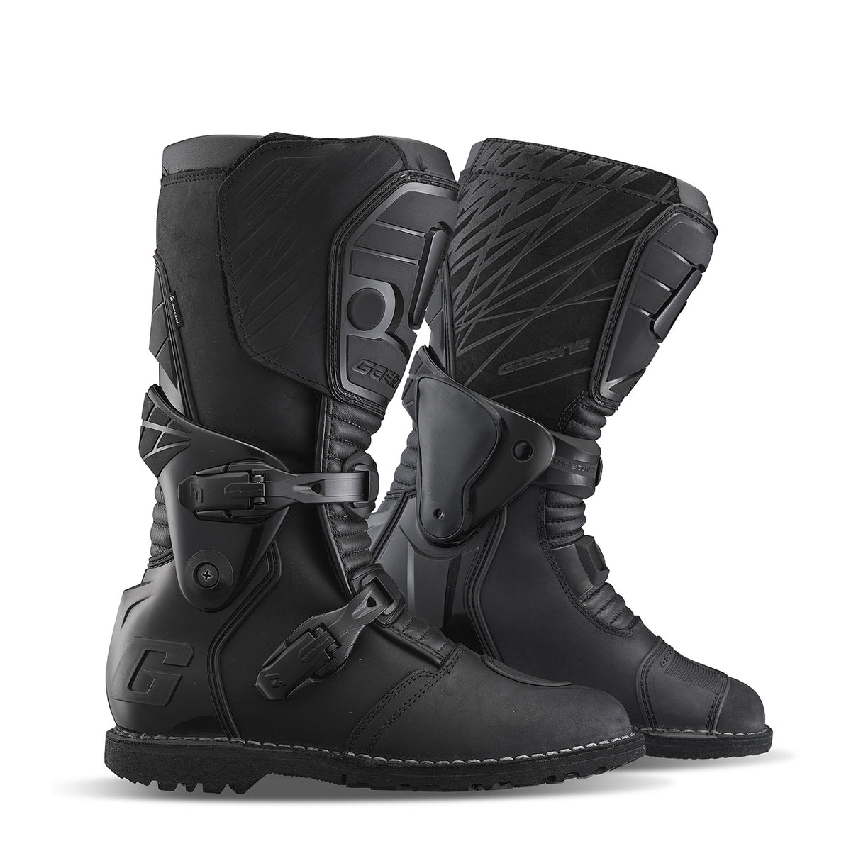 Gaerne G Dakar Gore-Tex Offroad Boots Black Size 8 – Waterproof and Durable Two-Wheeled Adventure Footwear