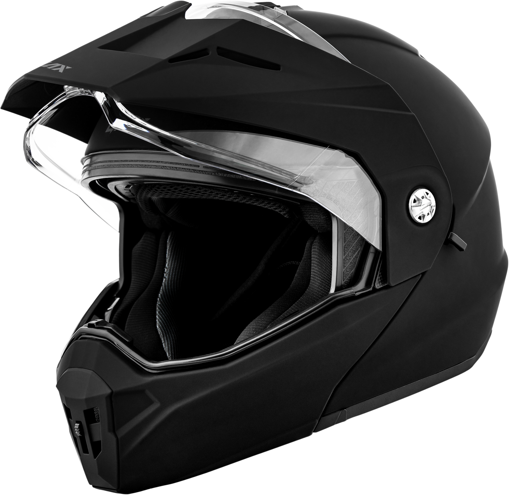 GMAX MD-74 Modular ADV Helmet in Matte Black – Street / Snow Riding