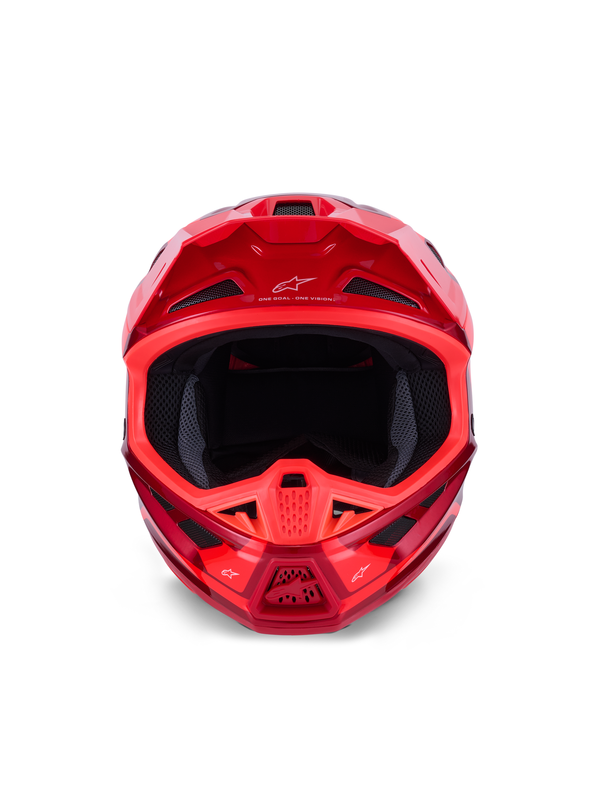 Alpinestars SM7 Core Helmet Red Glossy Large - Offroad Motorcycle Helmet