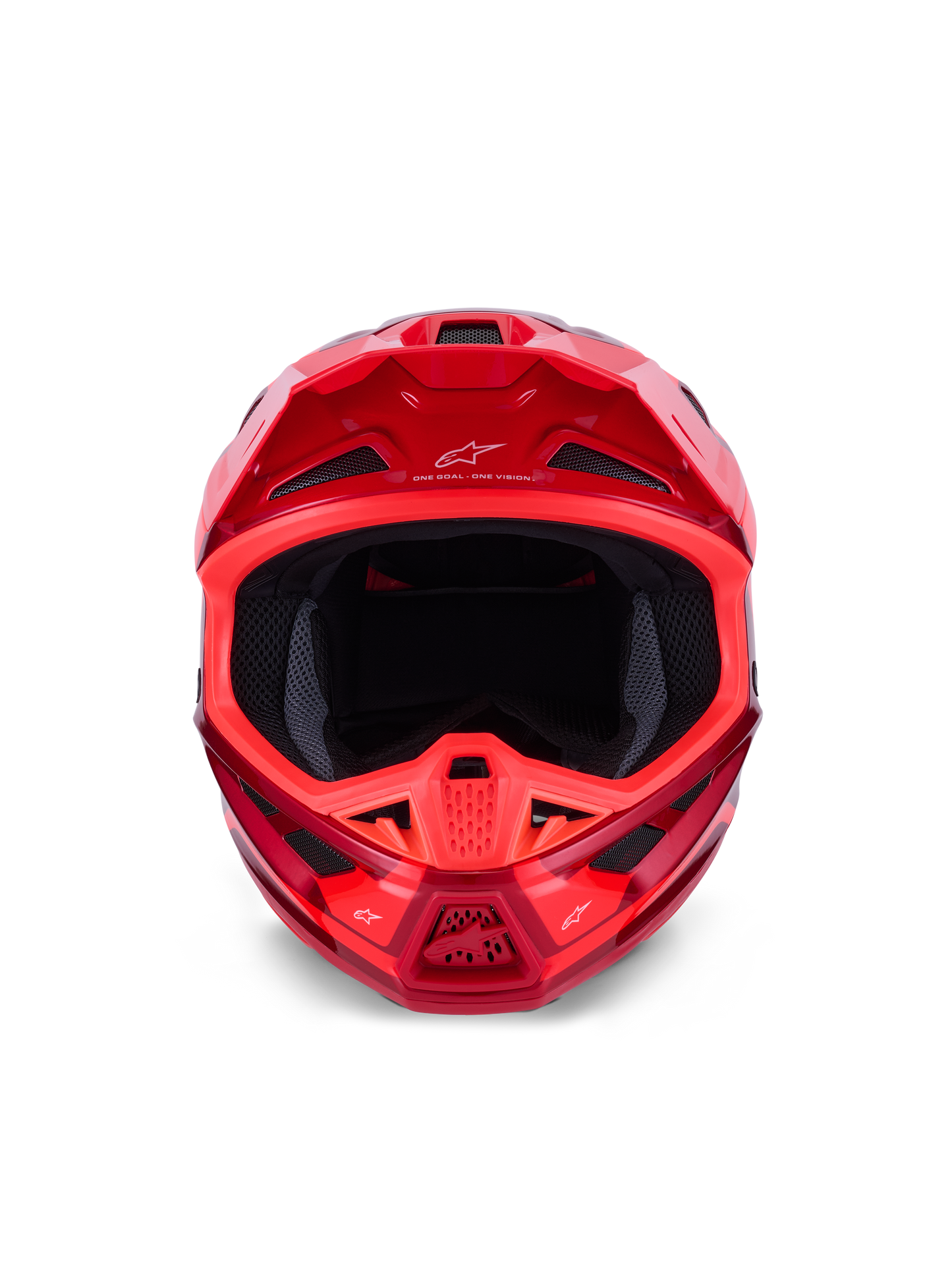 Alpinestars SM7 Core Helmet in Red Glossy, Medium