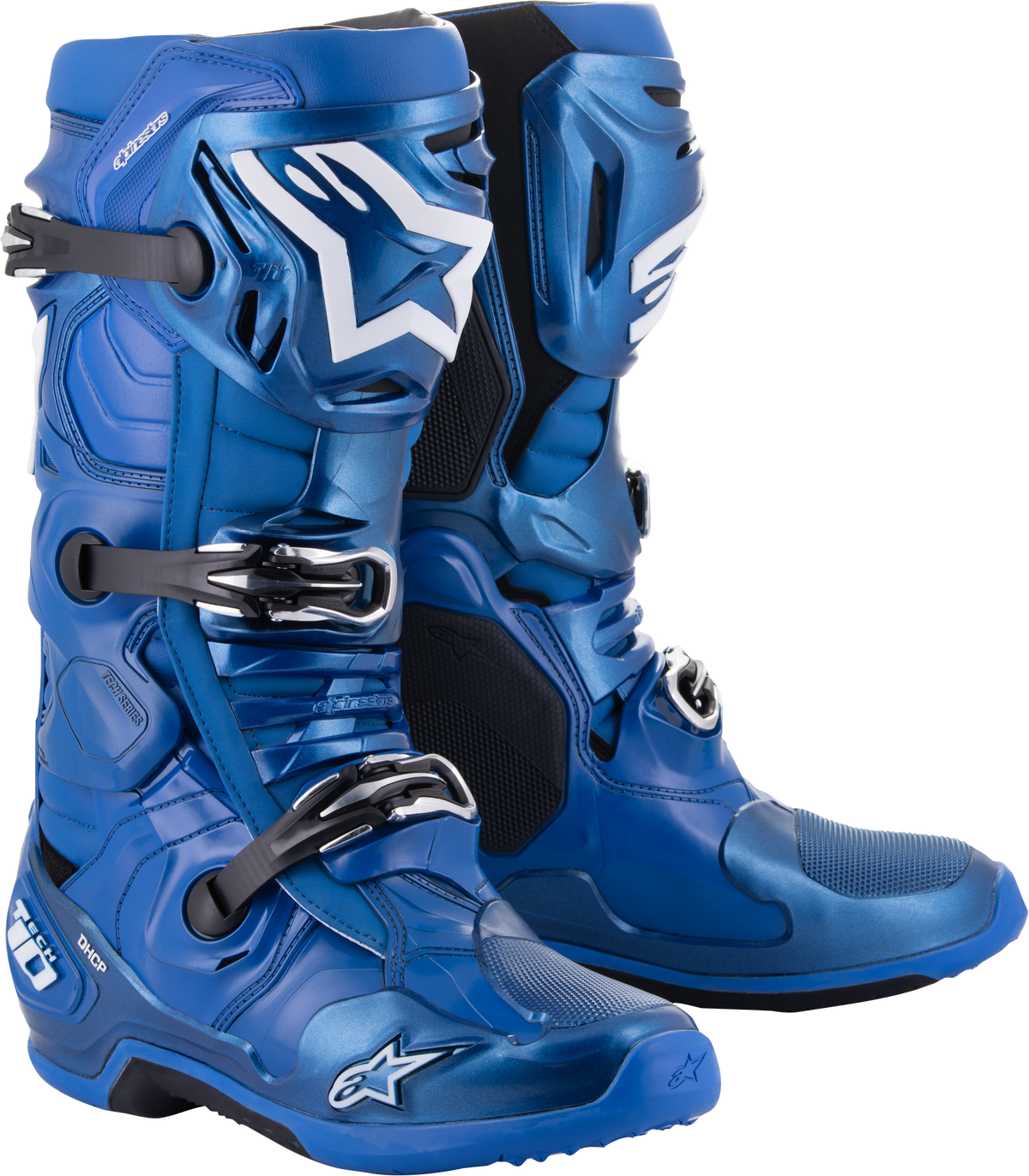 Alpinestars Tech 10 Offroad Motorcycle Boots Blue/Black Size 9