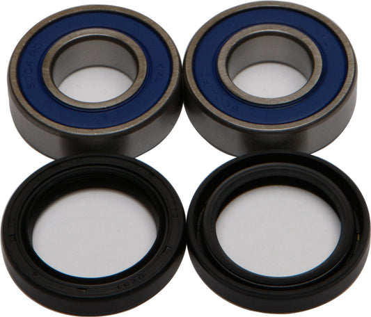 ALL BALLS Front Wheel Bearing and Seal Kit for Kawasaki Ninja 650, Triumph Street Triple, and More