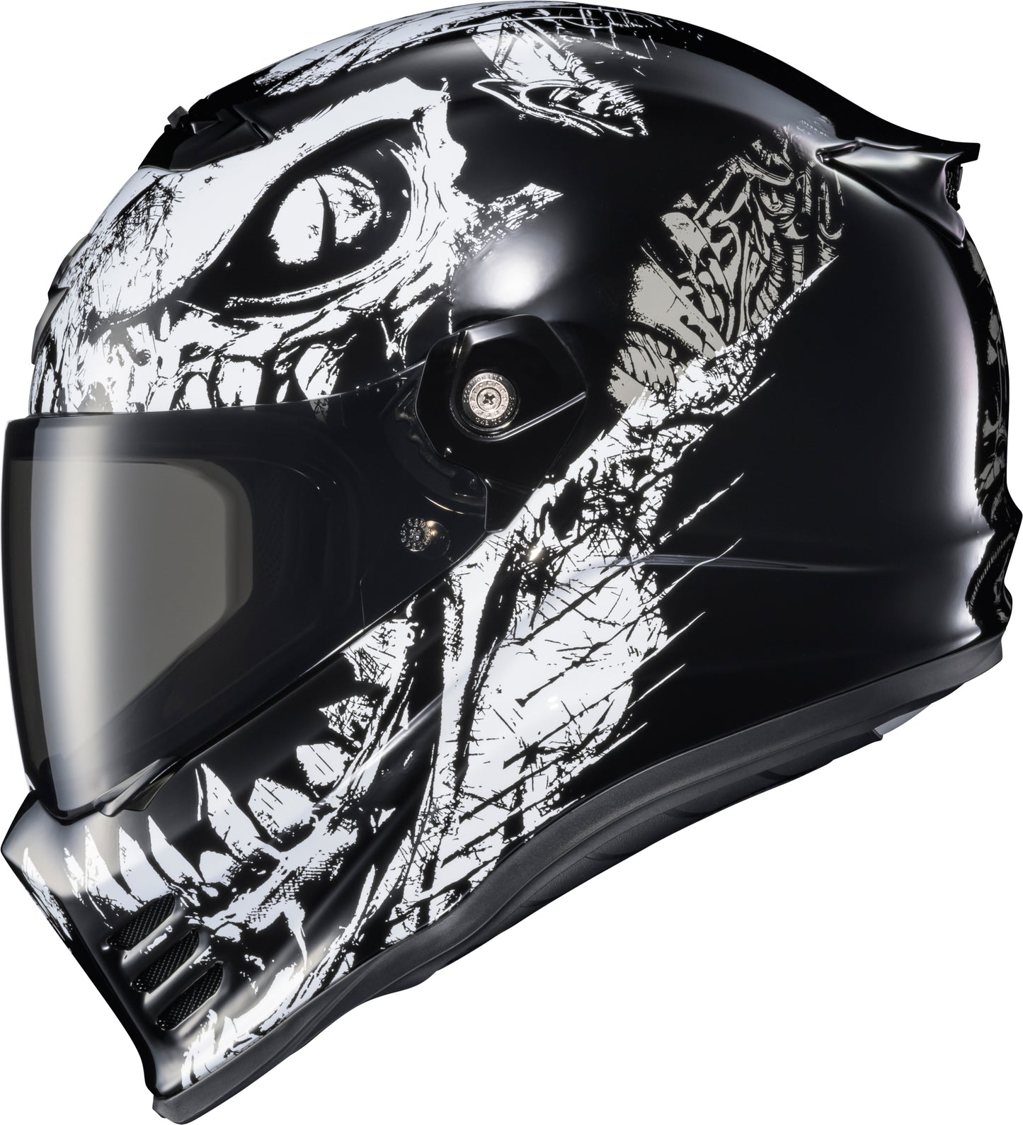 SCORPION EXO Covert FX Full Face Helmet Caiman Gloss Black 2X-Large